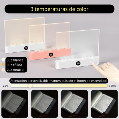 Lumibook™|Lampara LED para lectura