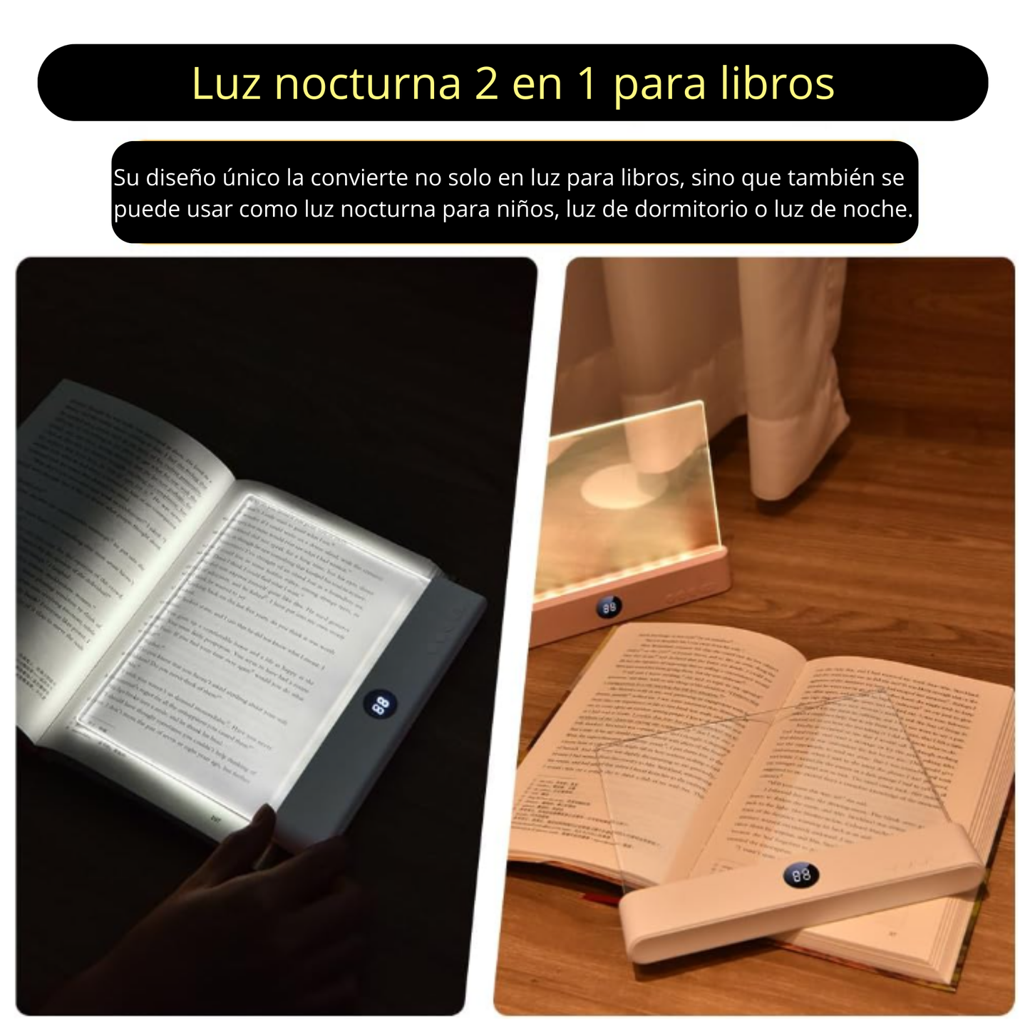 Lumibook™|Lampara LED para lectura